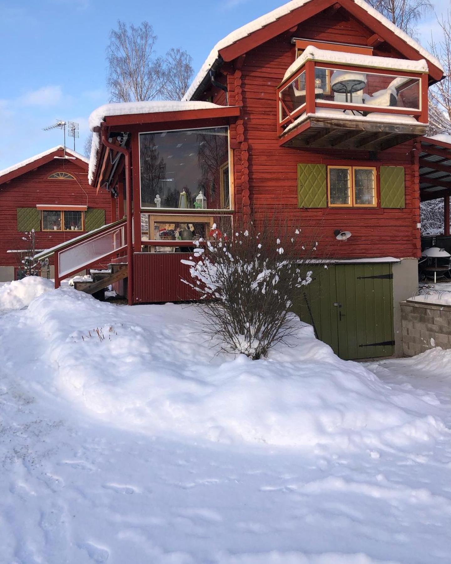Mysigt Boende I Raettvik Med Utsikt Oever Siljan Eksteriør billede